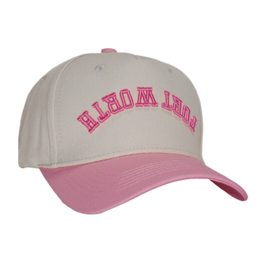 Fort Worth Upside Down Hat Pink