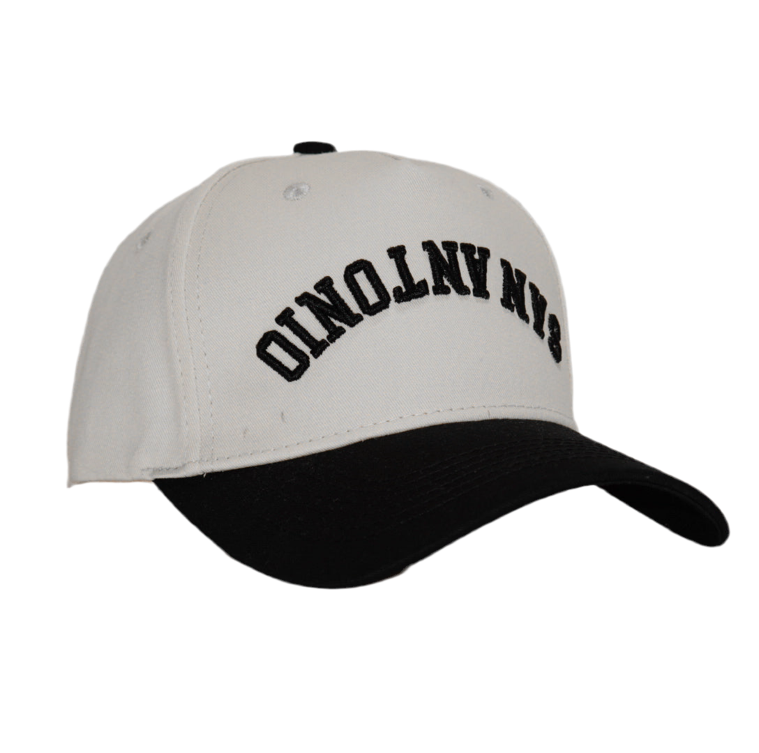San Antonio Upside Down Hat Black