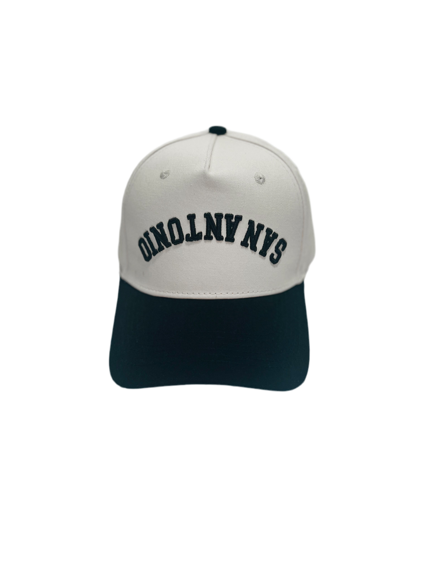 San Antonio Upside Down Hat Black