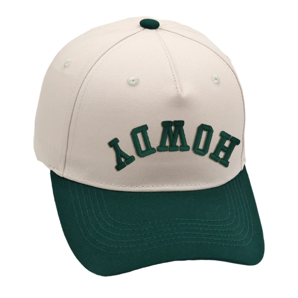 Dark Green Two-Tone Howdy Hat