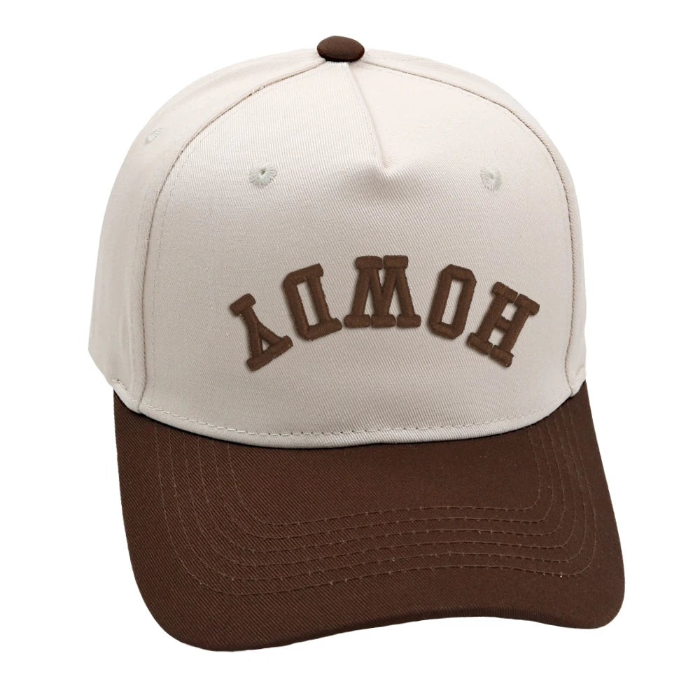 Dark Brown Two-Tone Howdy Hat