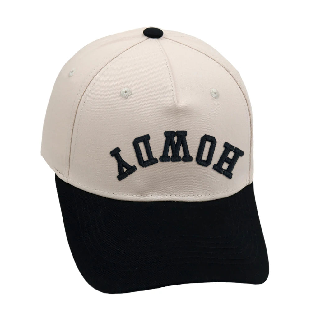 Black Two-Tone Howdy Hat