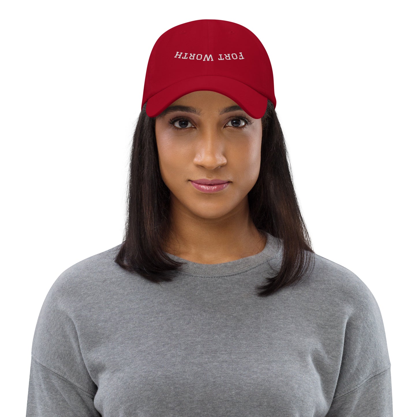 Fort Worth Hat Upside Down