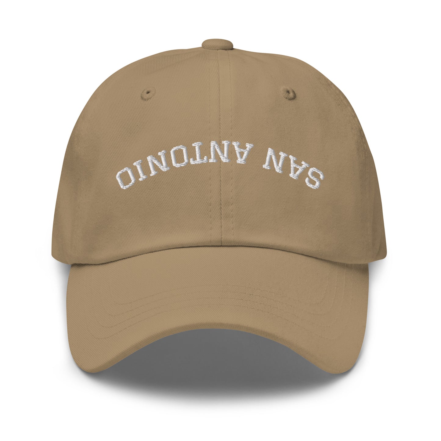 San Antonio Hat Upside Down