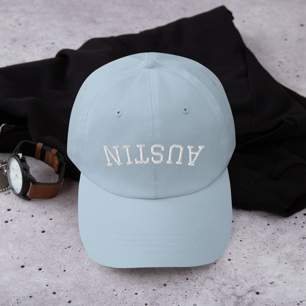 Austin Hat Upside Down