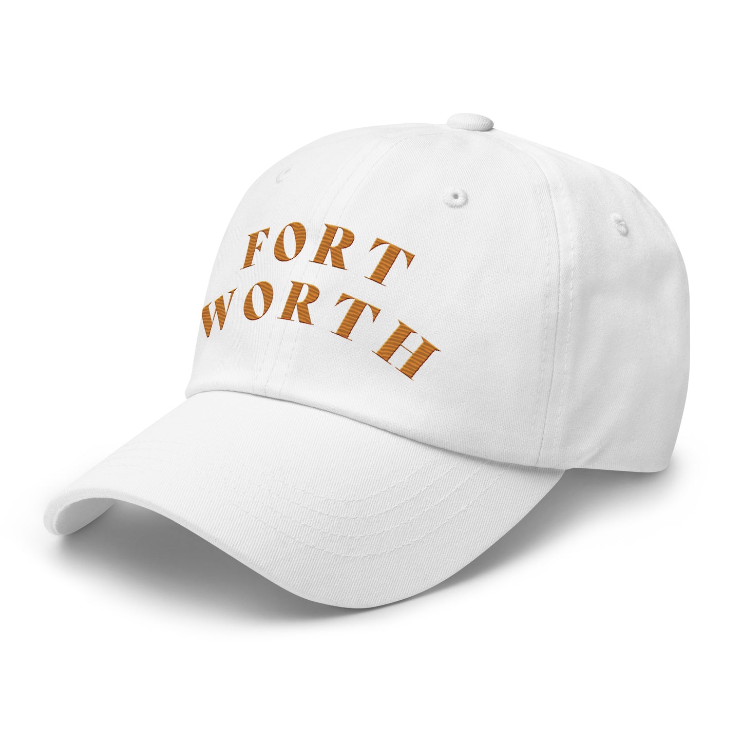 Fort Worth Athletic Hat White | Orange