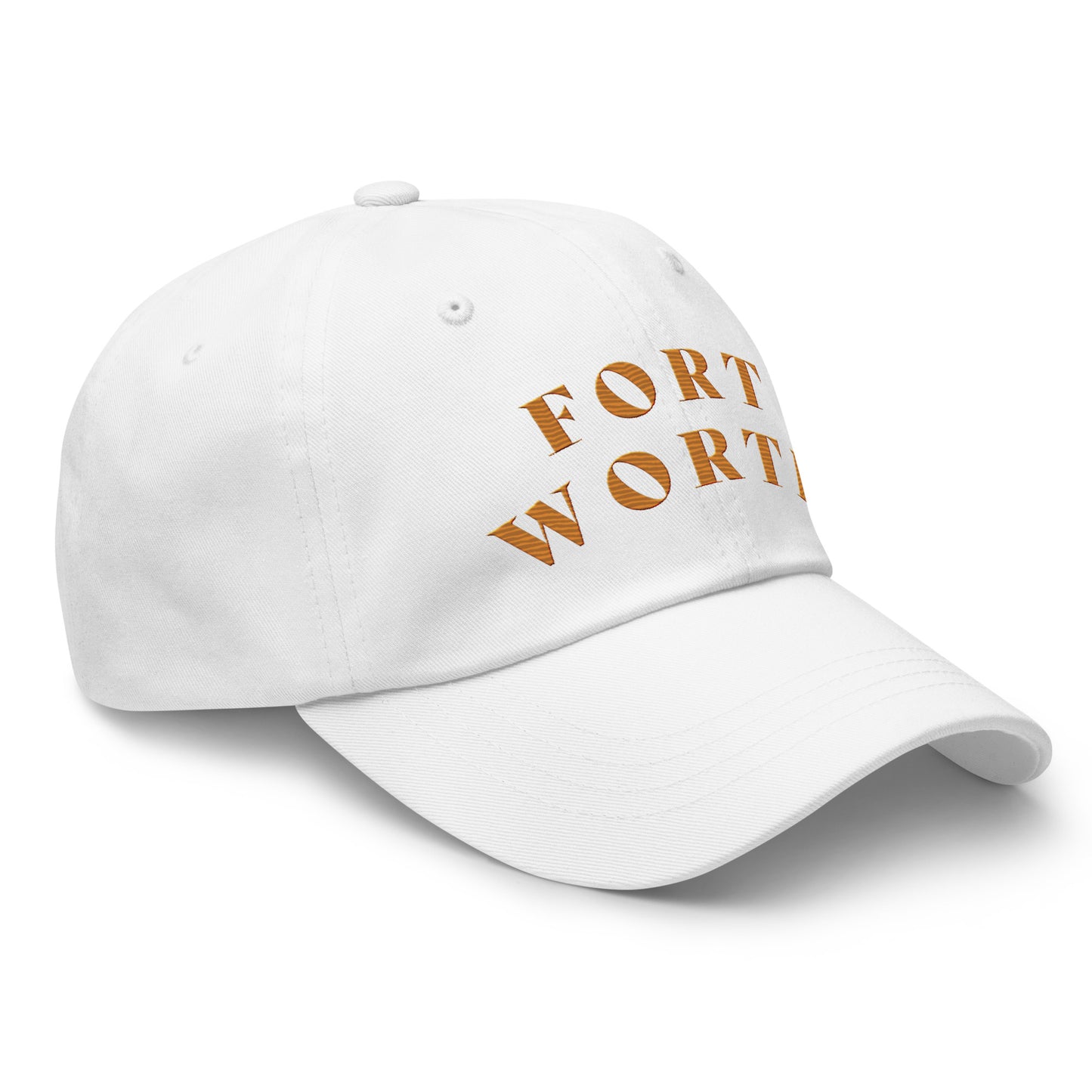 Fort Worth Athletic Hat White | Orange