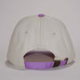 Back view of Fort Worth Hat Purple with adjustable buckle and premium material design.