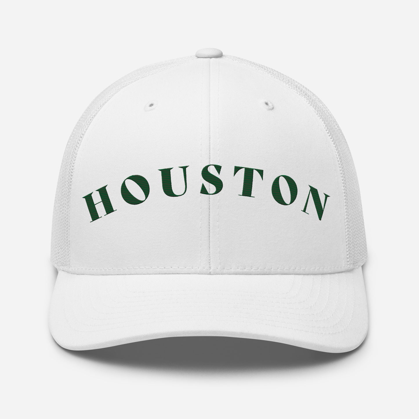 Houston Trucker Hat White | Green