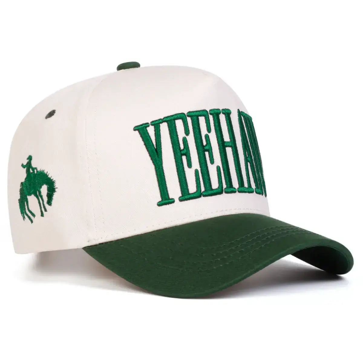 Yeehaw Red Hat with premium 3D embroidery, adjustable fit, and unisex design, perfect for comfort and style.