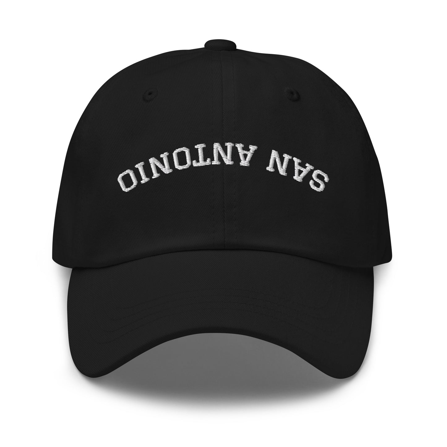 San Antonio Hat Upside Down