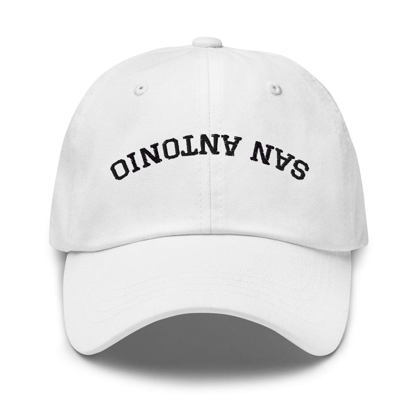 San Antonio Hat Upside Down