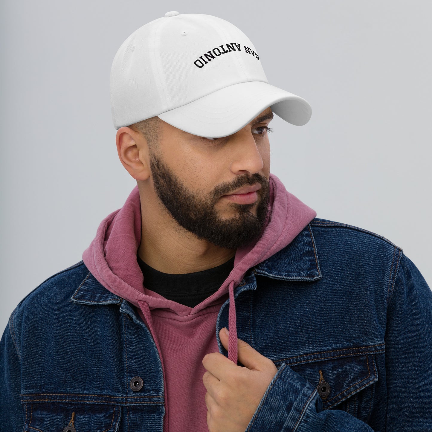 San Antonio Hat Upside Down