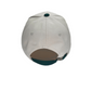 Back view of the Dallas Hat in green with adjustable buckle and premium 3D embroidery.