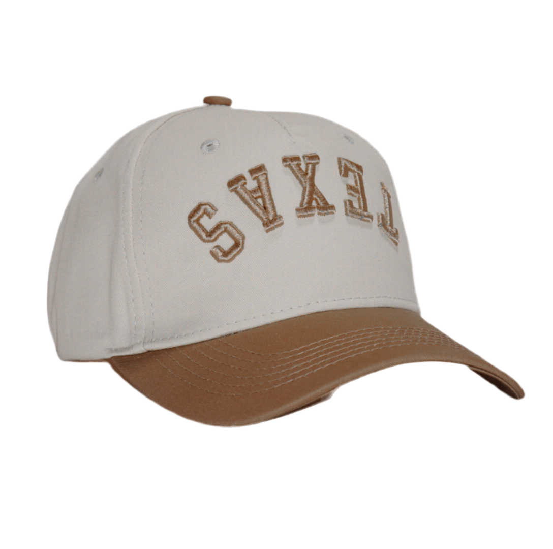 Texas Upside Down Hat Khaki