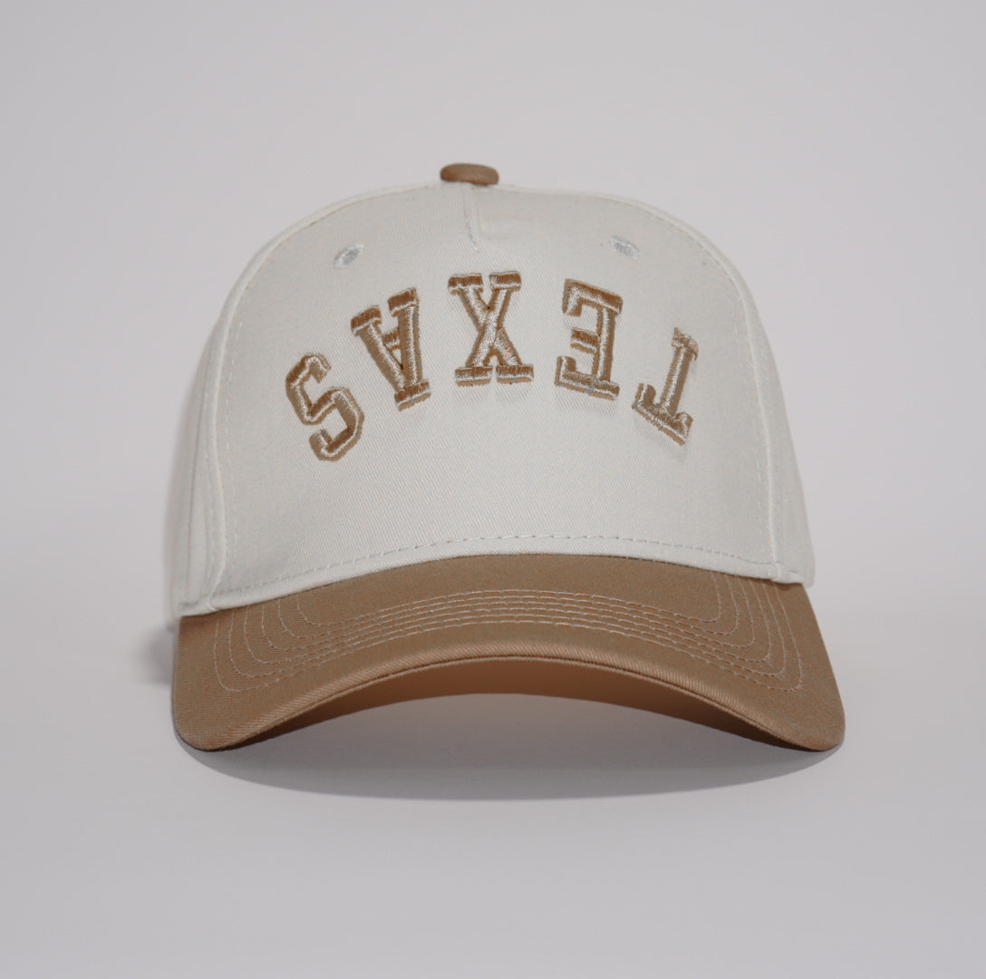 Texas Upside Down Hat Khaki