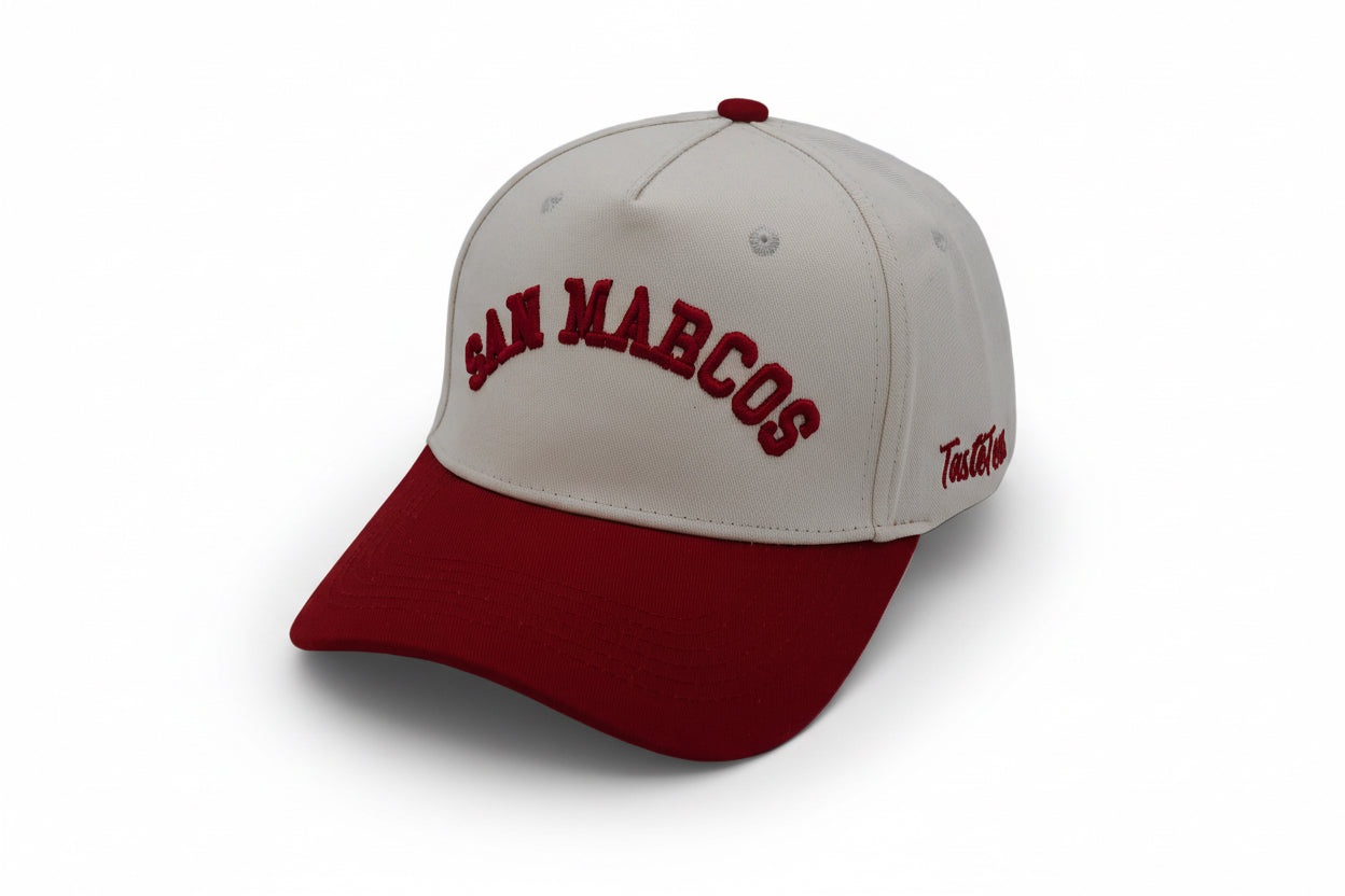 San Marcos Hat Burgundy