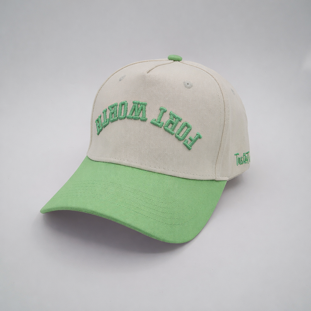 Fort Worth Upside Down Hat Light Green