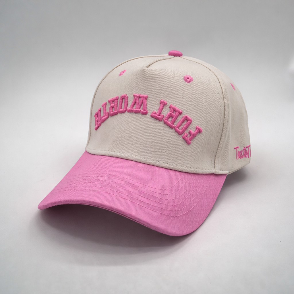 Fort Worth Upside Down Hat Pink