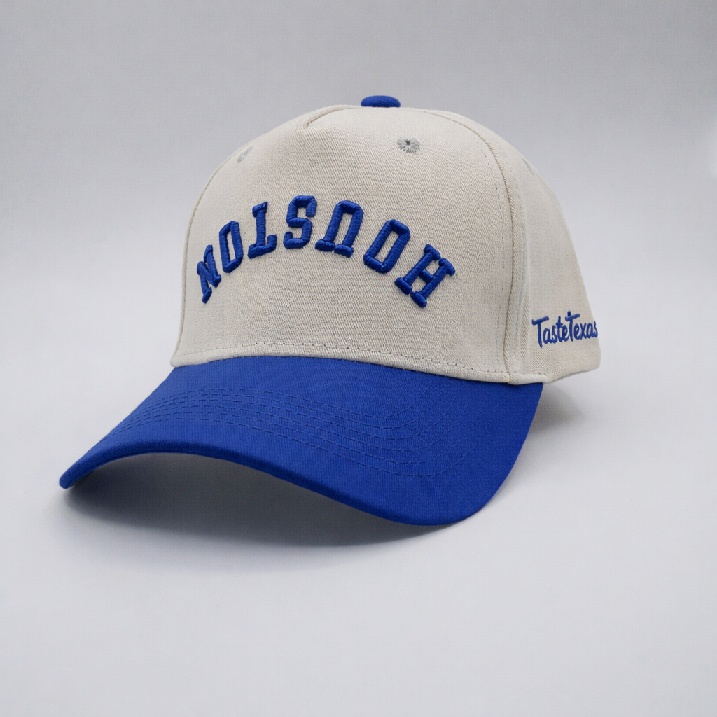 Houston Upside Down Hat Blue