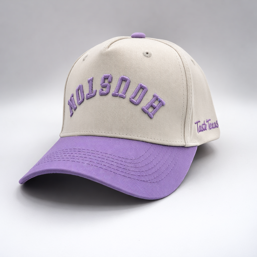 Houston Upside Down Hat Lavender