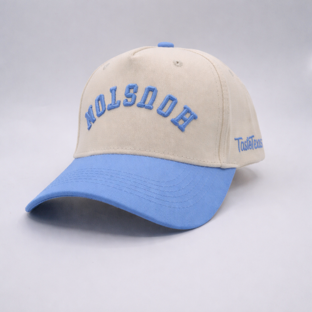 Houston Upside Down Hat Sky Blue