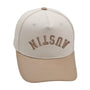 Austin Upside Down Hat in khaki, featuring premium 3D embroidery and adjustable design for comfort.