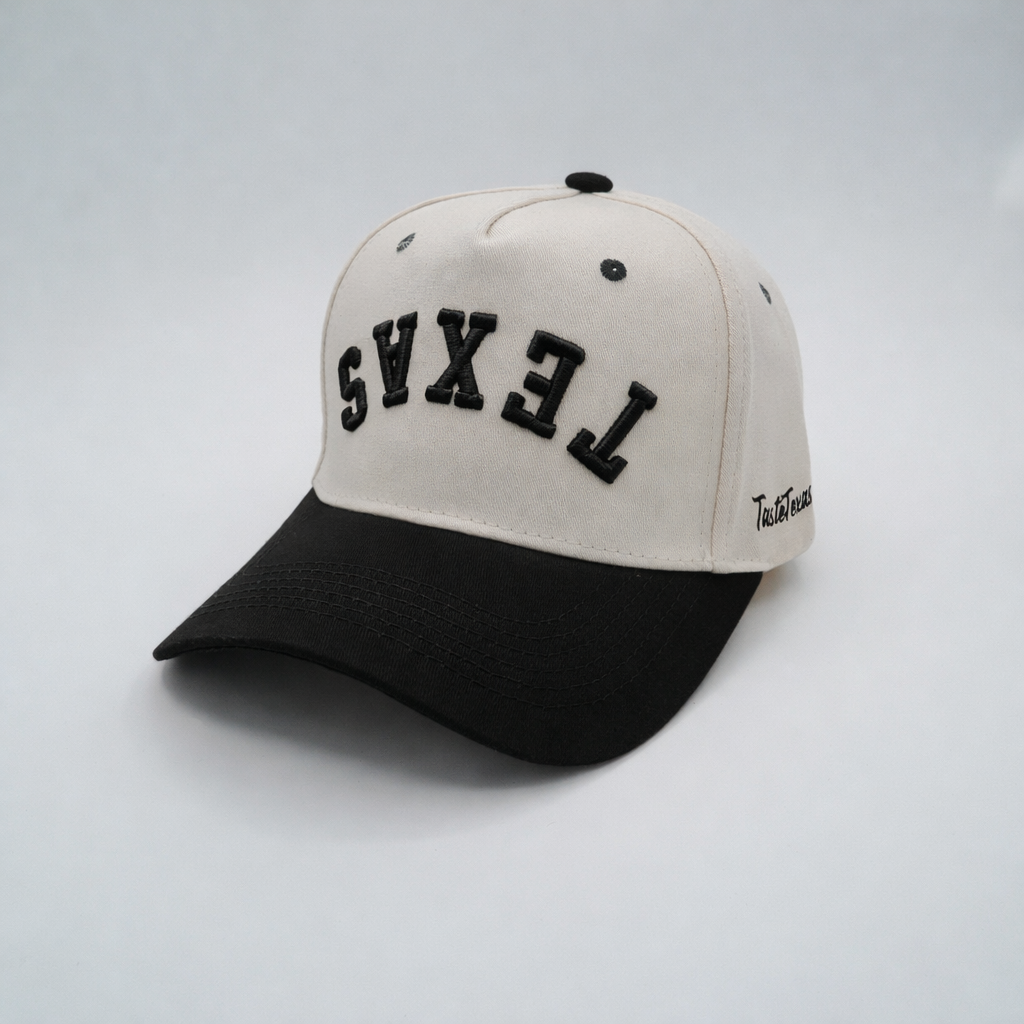 Texas Upside Down Hat Black