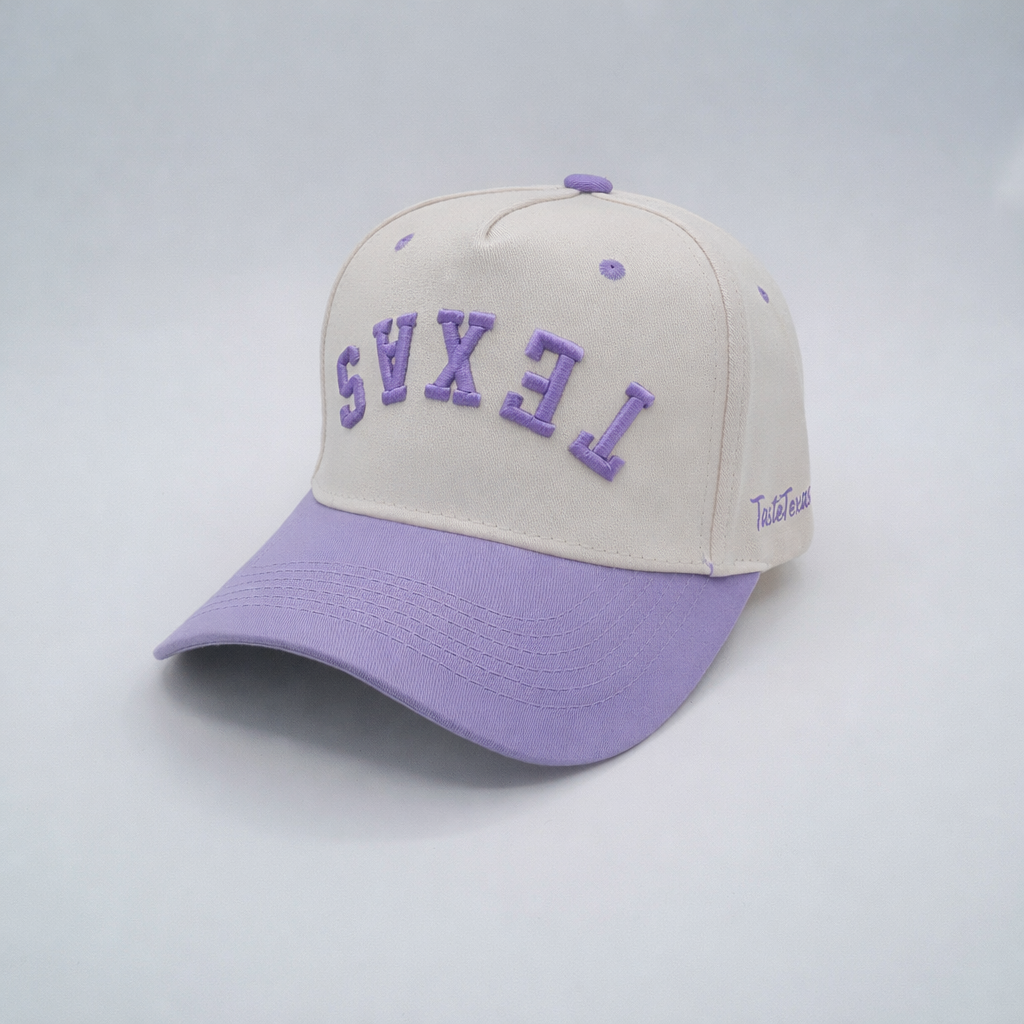 Texas Upside Down Hat Lavender