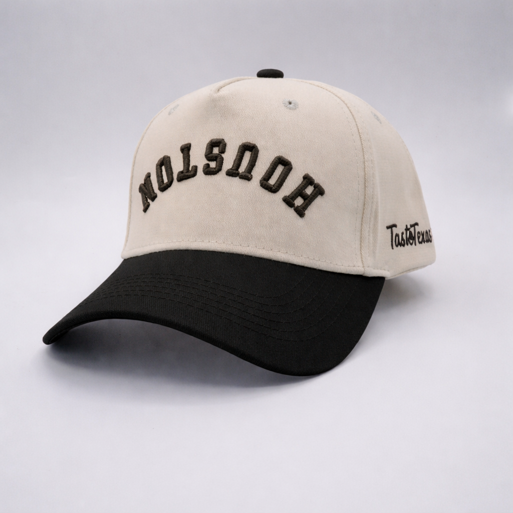 Houston Upside Down Hat Black