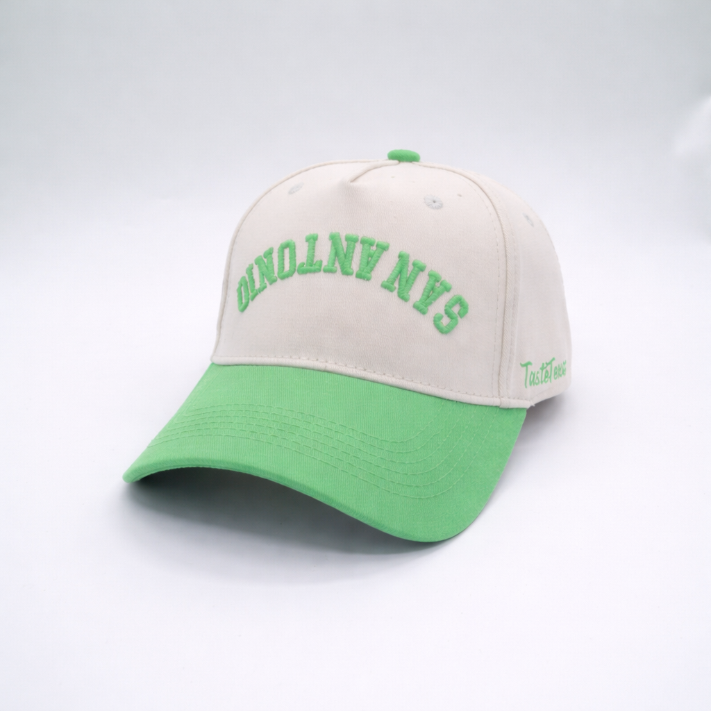 San Antonio Upside Down Hat Light Green