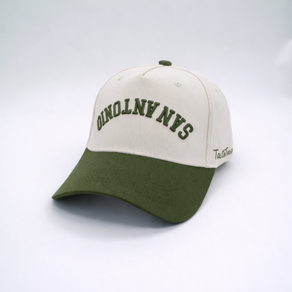 San Antonio Upside Down Hat Olive