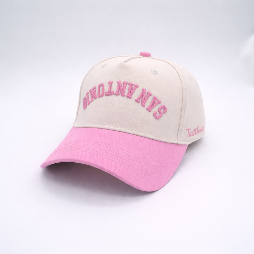 San Antonio Upside Down Hat Pink