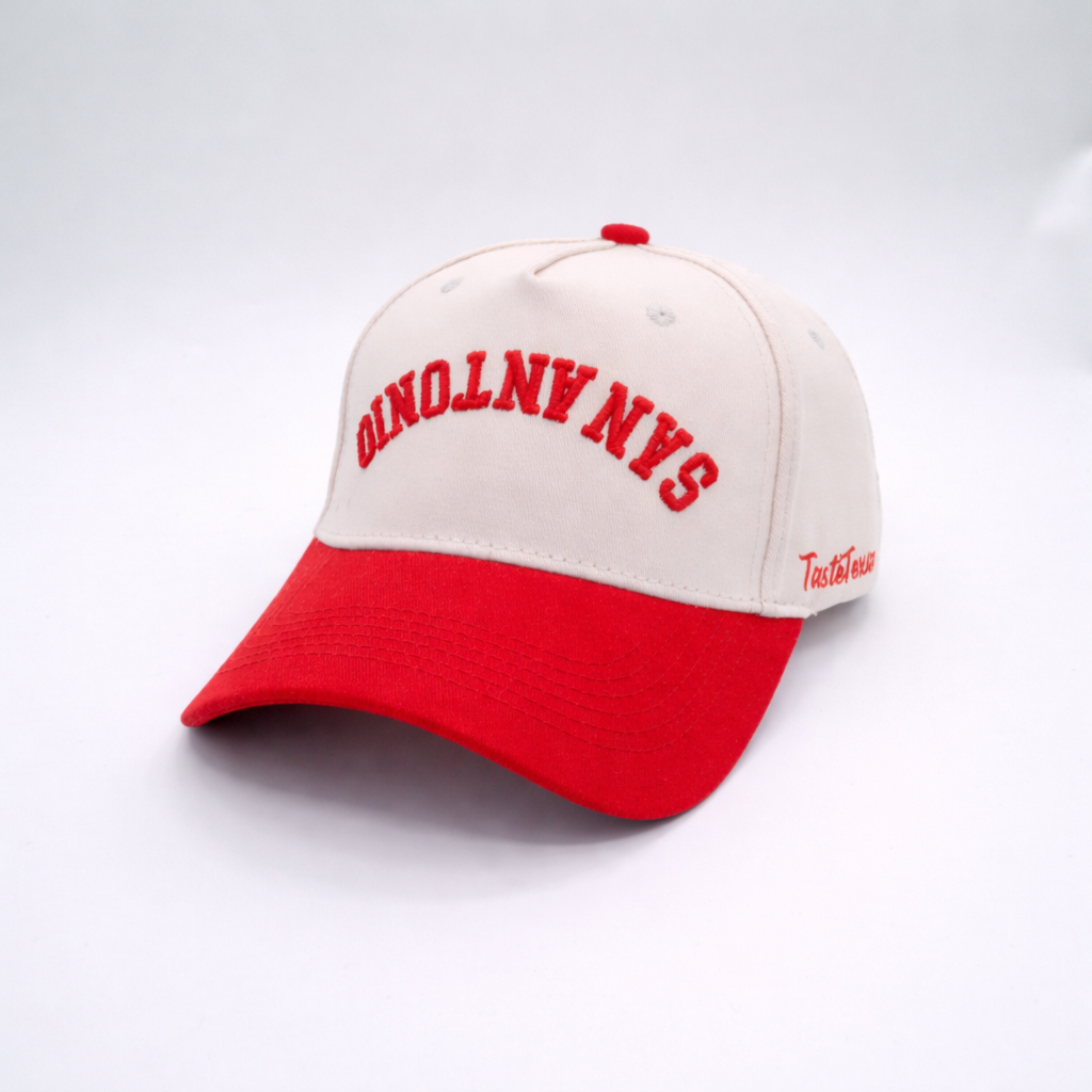 San Antonio Upside Down Hat Red