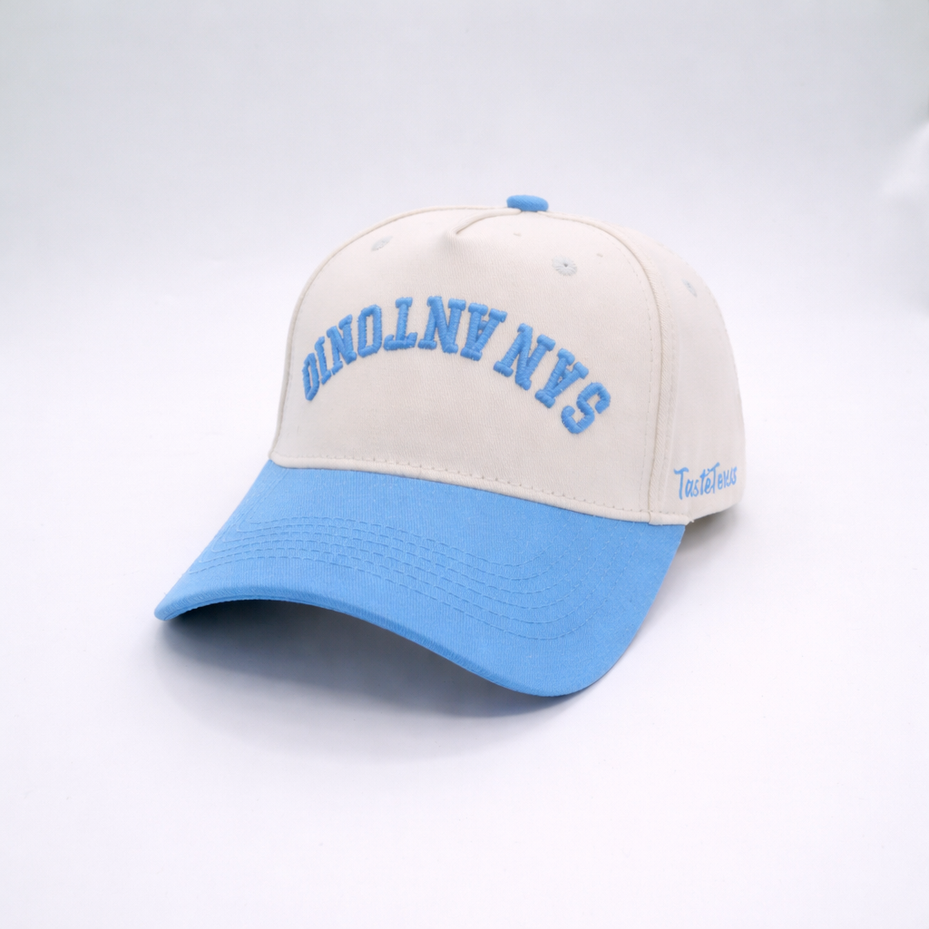 San Antonio Upside Down Hat Sky Blue