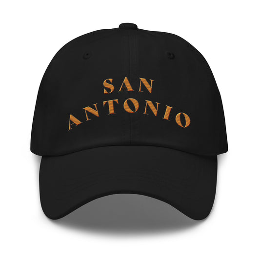 San Antonio Athletic Hat Black | Orange