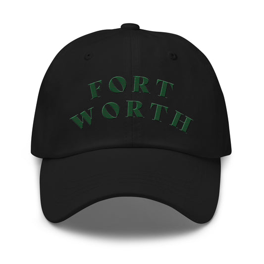 Fort Worth Athletic Hat Black | Green