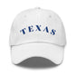 Texas Athletic Hat White | Blue