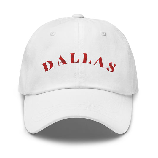 Dallas Athletic Hat White | Red