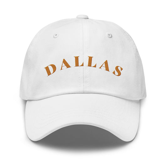 Dallas Athletic Hat White | Orange