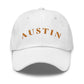 Austin Athletic Hat White | Orange