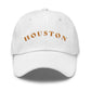 Houston Athletic Hat White | Orange