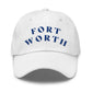 Fort Worth Athletic Hat White | Blue