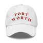 Fort Worth Athletic Hat White | Red