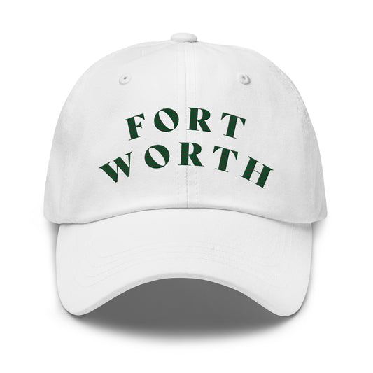 Fort Worth Athletic Hat White | Green