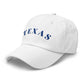 Texas Athletic Hat White | Blue