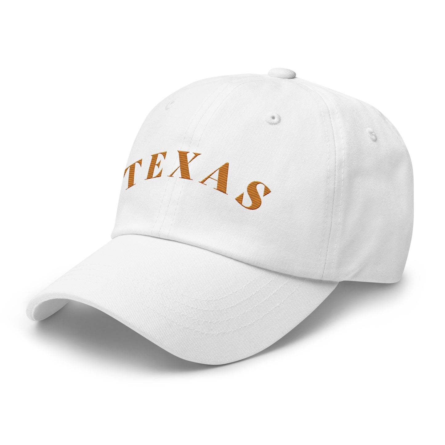 Texas Athletic Hat White | Orange