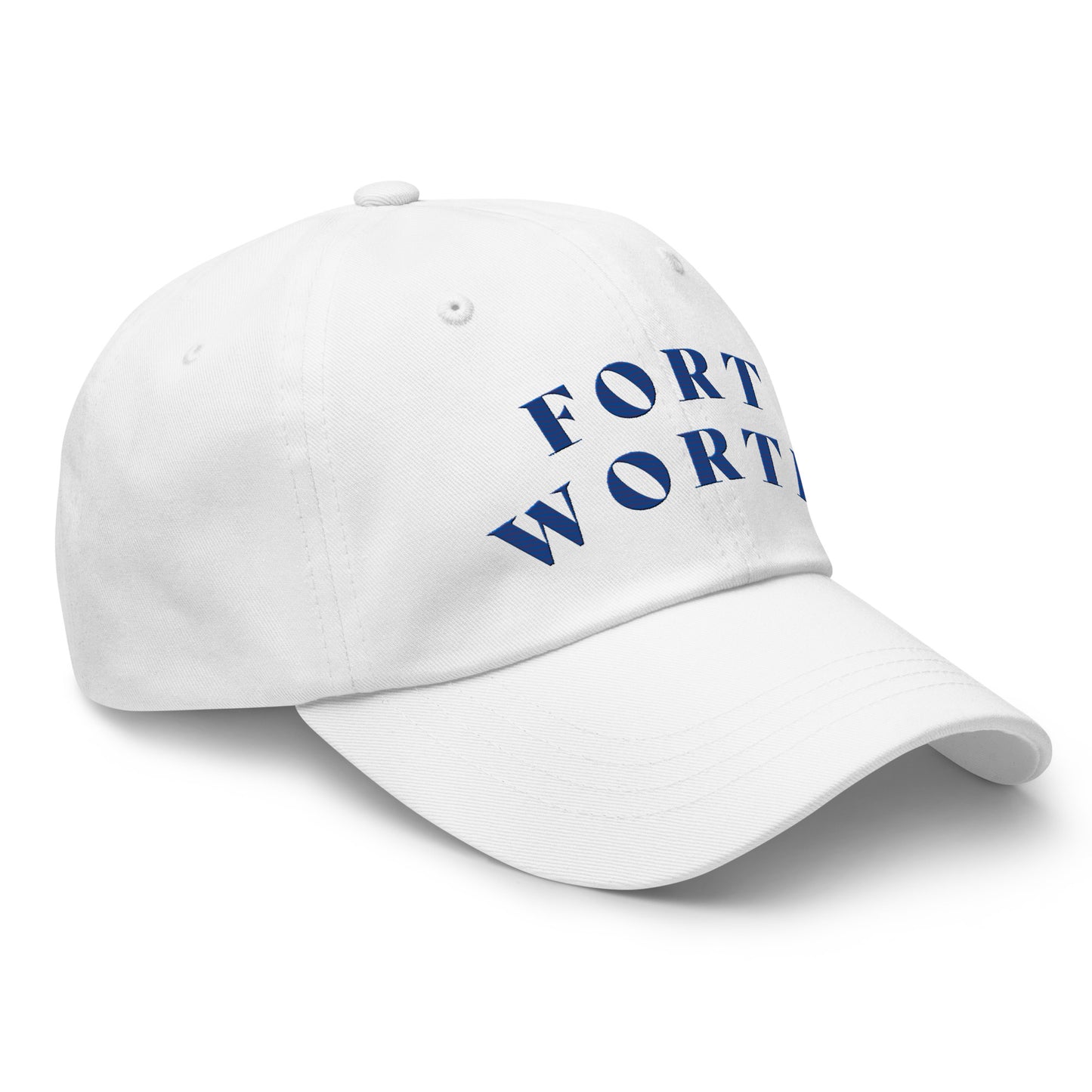 Fort Worth Athletic Hat White | Blue