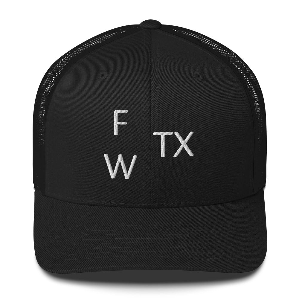 Fort Worth "FwTx" Abbreviation Hat