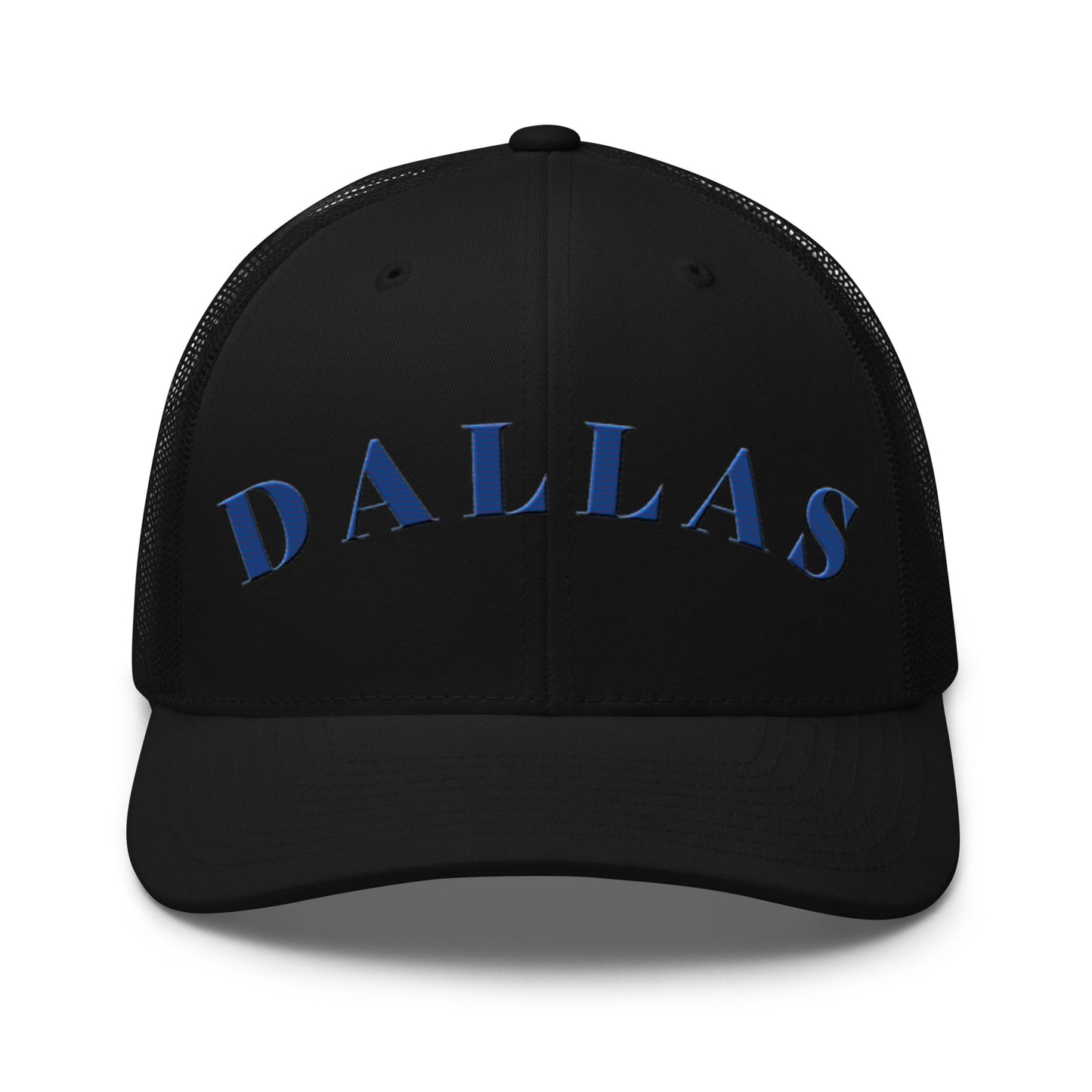 Dallas Trucker Hat Black | Blue